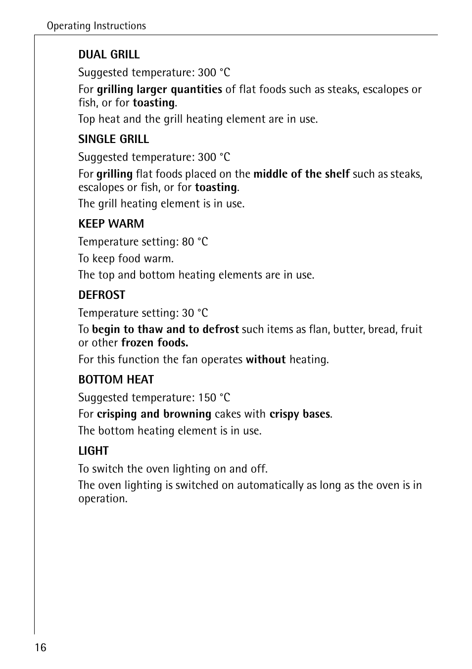 Electrolux B8340-1 User Manual | Page 16 / 80