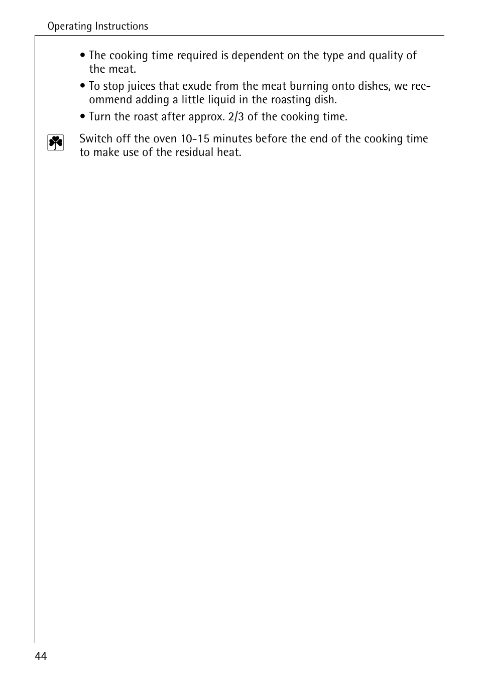 Electrolux B8340-1 User Manual | Page 44 / 80