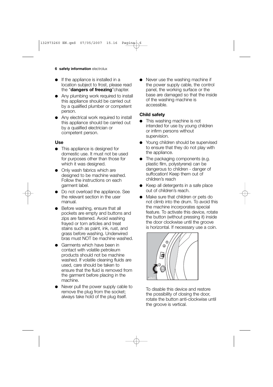 Electrolux EWG 14440 W User Manual | Page 6 / 48