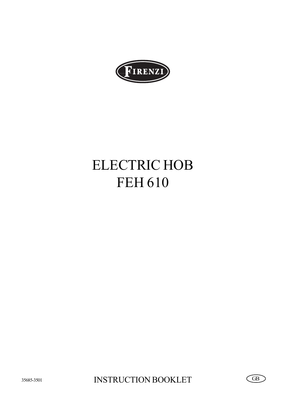 Electrolux U25167 FEH 610 User Manual | 12 pages