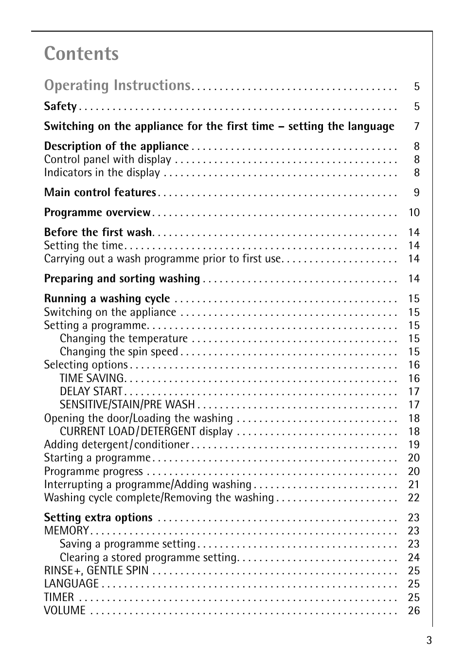 Electrolux LAVALOGIC 1620 User Manual | Page 3 / 48