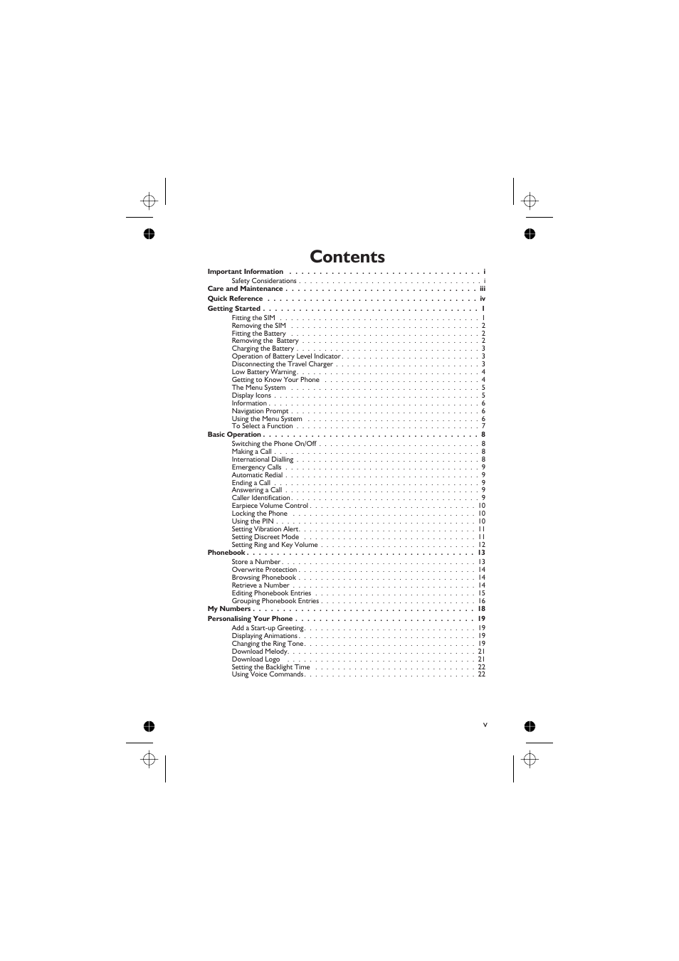 Panasonic GD76 User Manual | Page 7 / 84