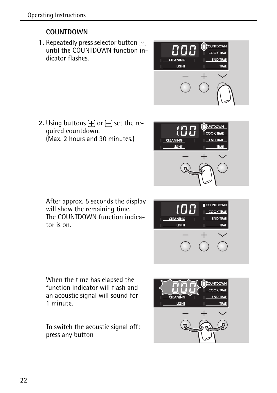 Electrolux B6100-1 User Manual | Page 22 / 76