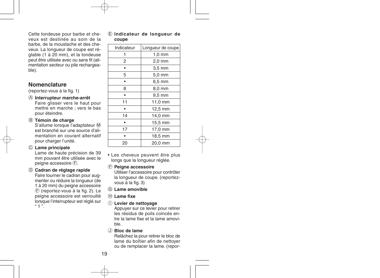 Panasonic ER217 User Manual | Page 11 / 63