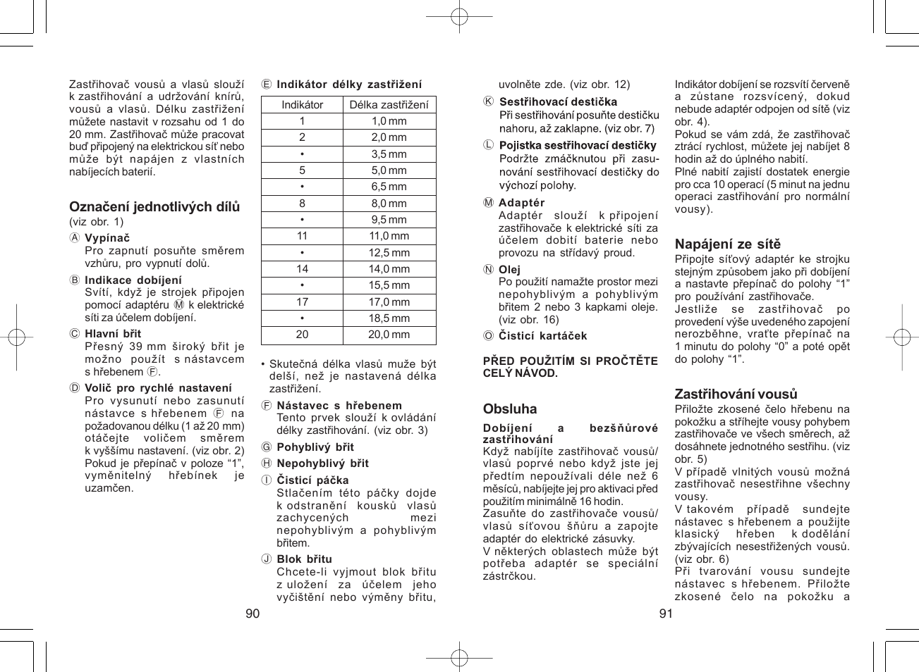 Panasonic ER217 User Manual | Page 47 / 63