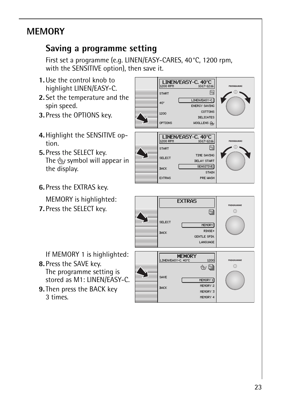 Electrolux 1620 User Manual | Page 23 / 52