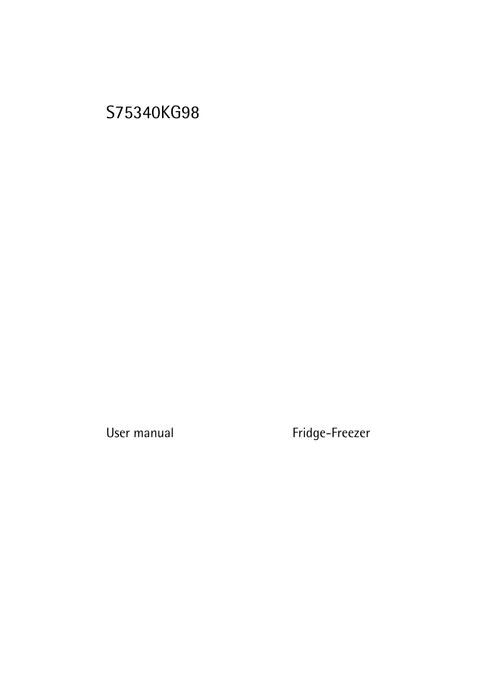 Electrolux 925033685 User Manual | 24 pages