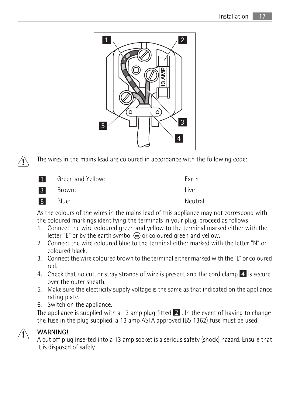 Electrolux 925033685 User Manual | Page 17 / 24