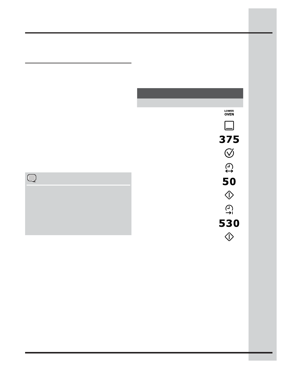 Setting lower oven controls, Using cook time with end time in lower oven | Electrolux WAVE-TOUCH 318205319 User Manual | Page 33 / 72