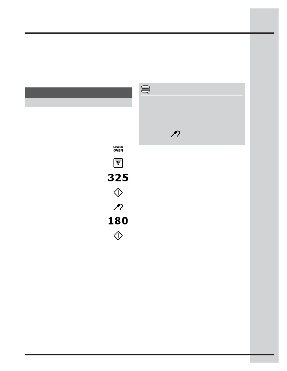 Setting lower oven controls, Setting the probe | Electrolux WAVE-TOUCH 318205319 User Manual | Page 41 / 72
