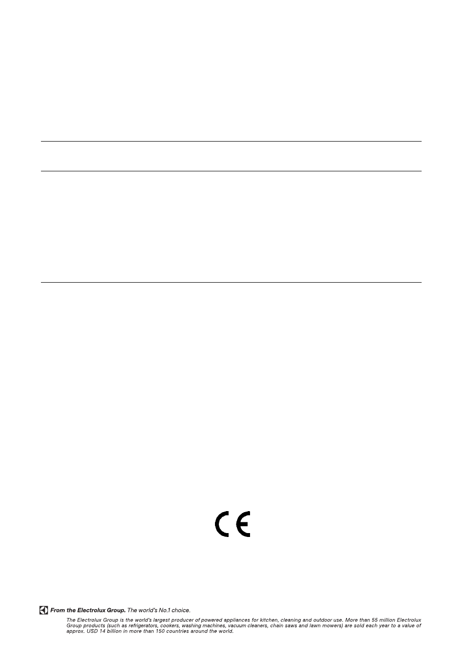 Important notice | Electrolux CSIG 417 User Manual | Page 48 / 48