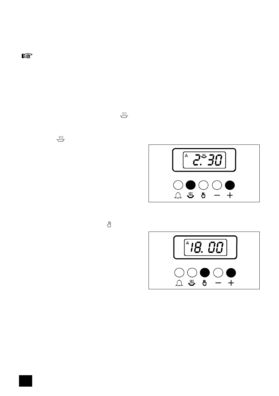 Automatic timer control, Multifunction automatically | Electrolux 5210 BU User Manual | Page 12 / 68