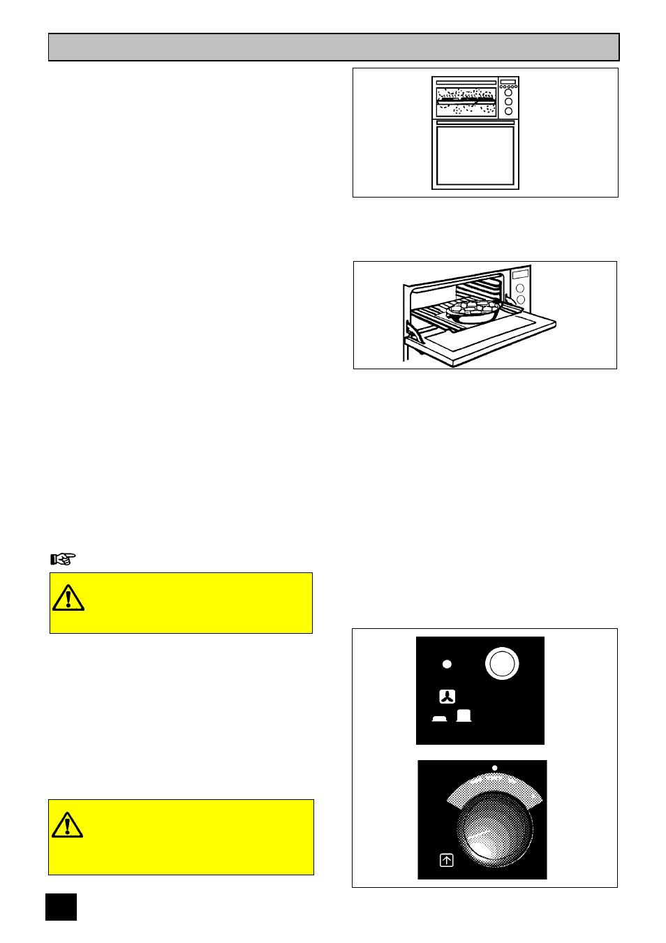 Thermal grilling in the top oven, Uses of thermal grilling, How to thermal grill | Electrolux 5210 BU User Manual | Page 24 / 68