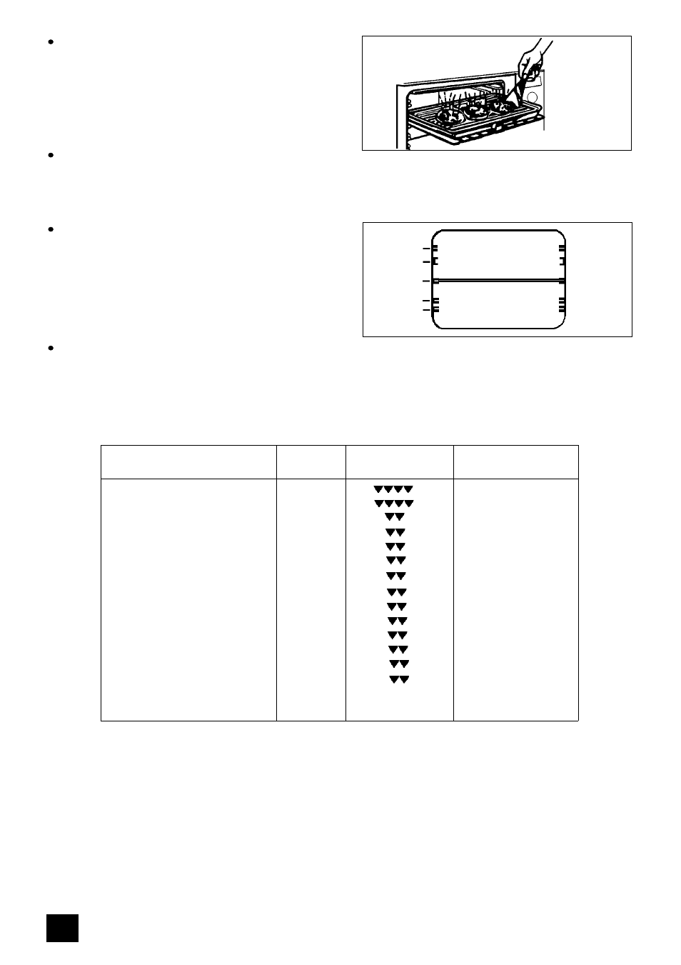 Thermal grilling chart | Electrolux 5210 BU User Manual | Page 26 / 68