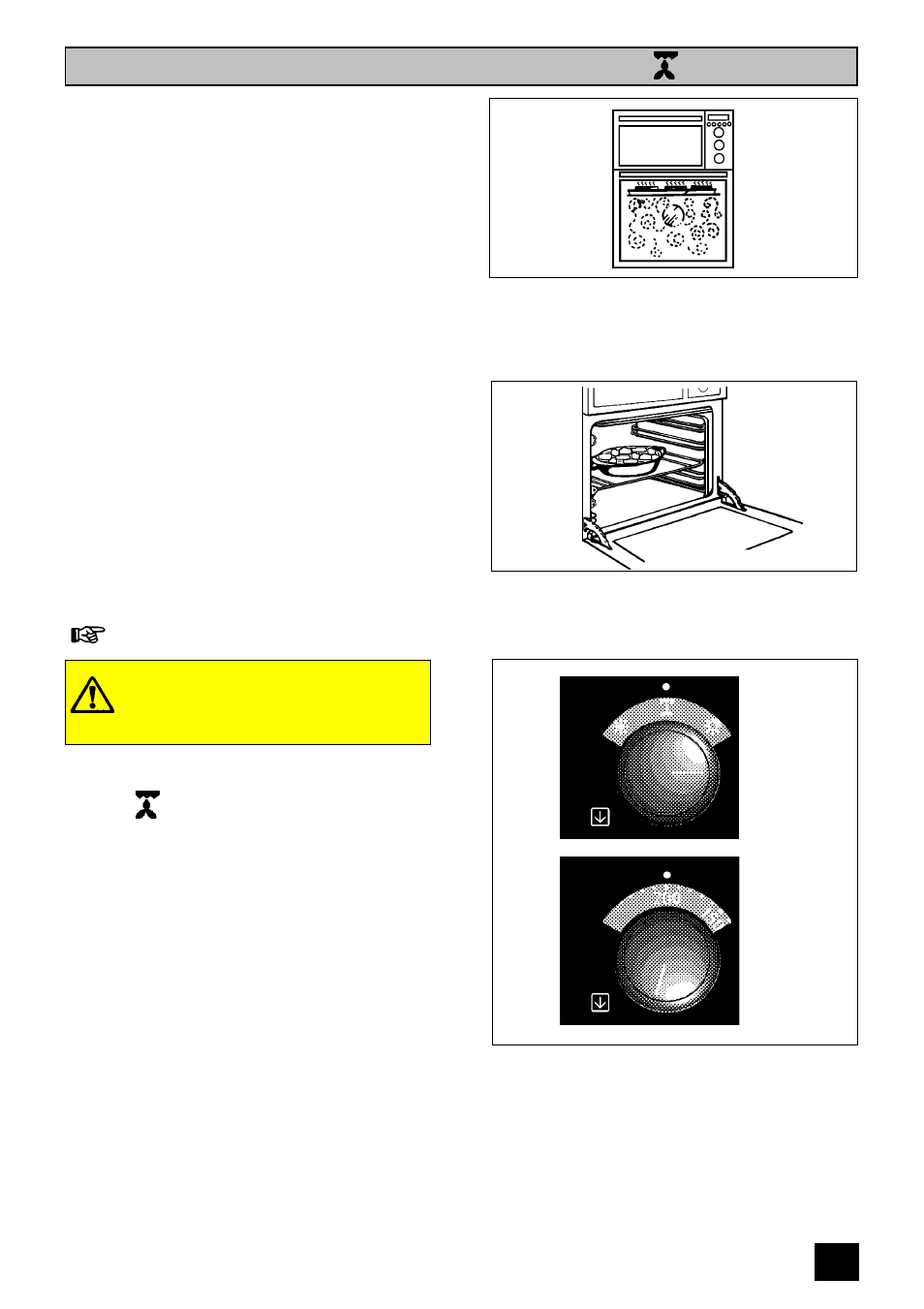 Thermal grilling in the main oven, Uses of thermal grilling, How to thermal grill | Electrolux 5210 BU User Manual | Page 37 / 68