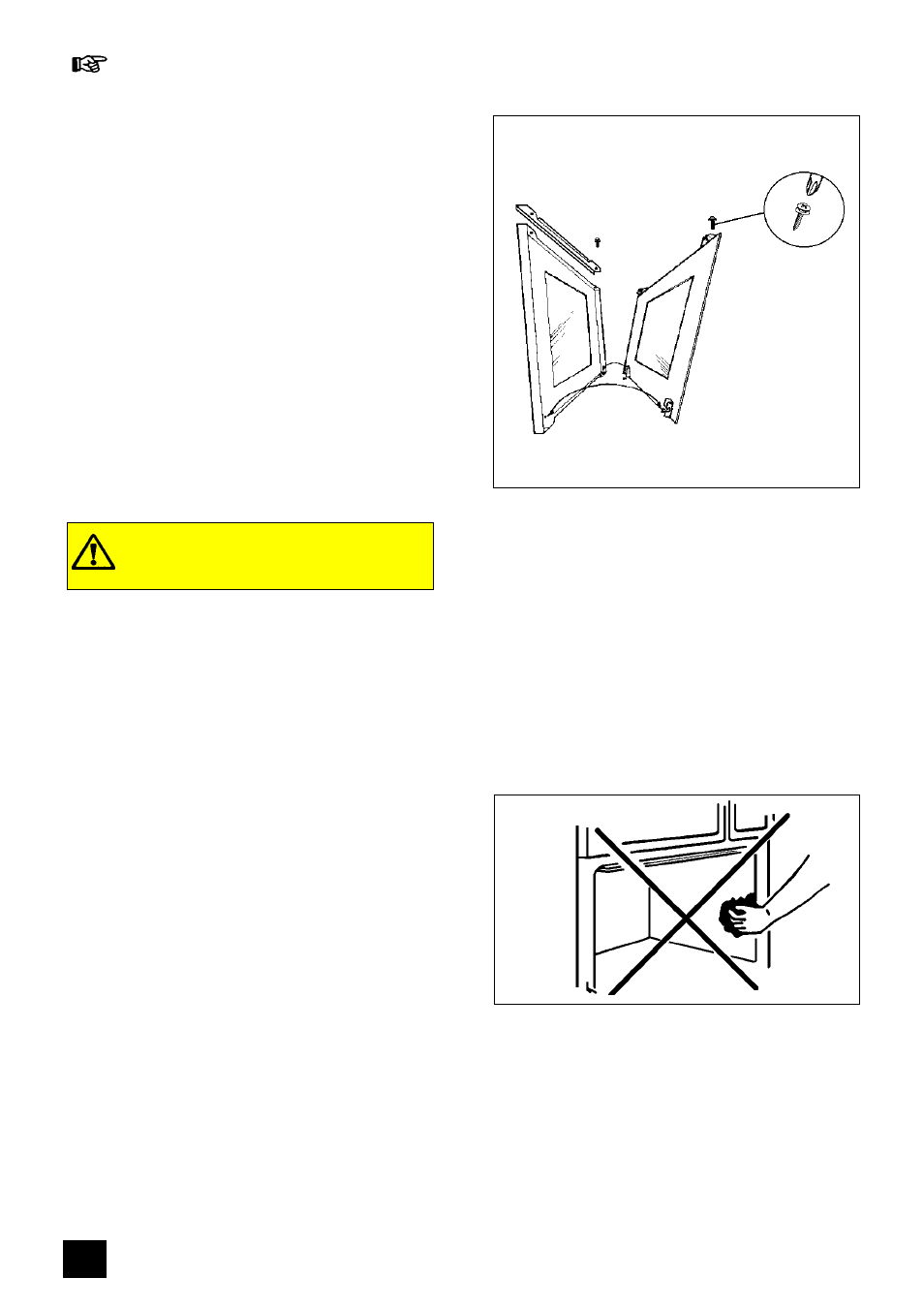 Cleaning the main oven | Electrolux 5210 BU User Manual | Page 42 / 68