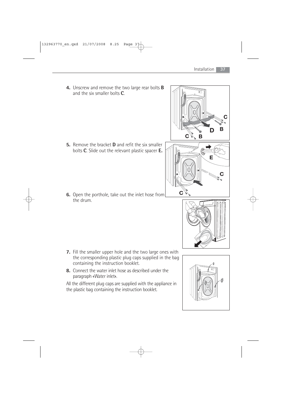 Electrolux 63742 VI User Manual | Page 37 / 48