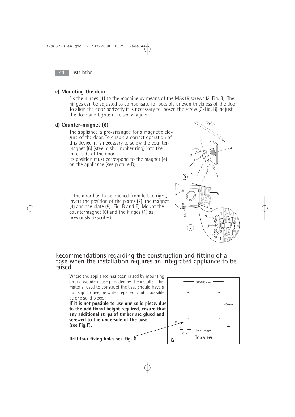 Electrolux 63742 VI User Manual | Page 44 / 48