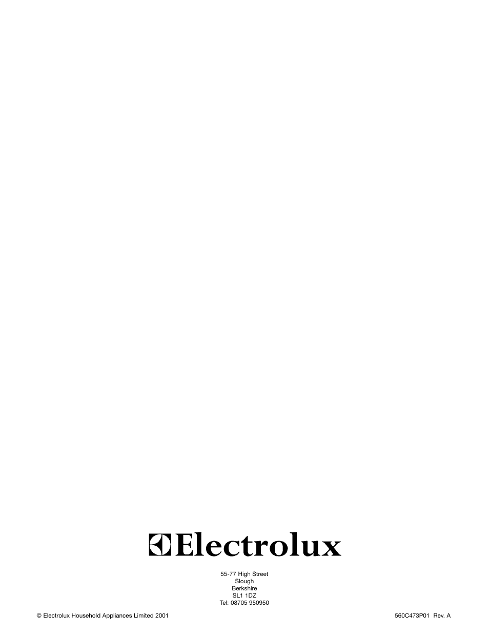Electrolux WDU4100 User Manual | Page 12 / 12