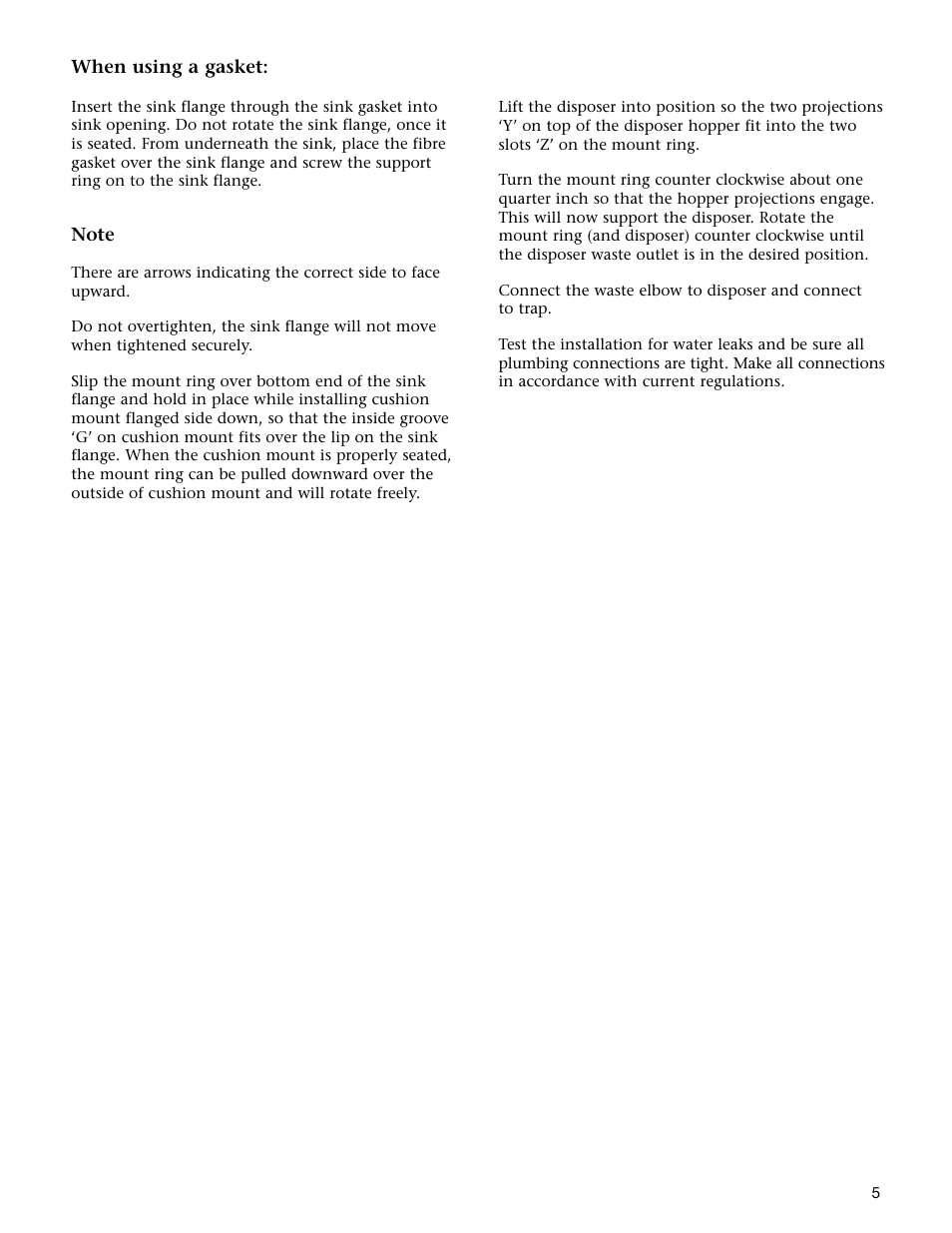 Electrolux WDU4100 User Manual | Page 6 / 12