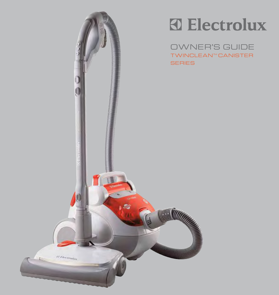 Electrolux CANISTER User Manual | 16 pages