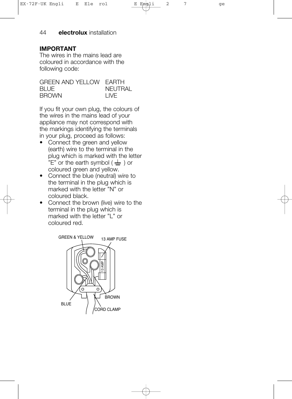 Electrolux EMS26405 User Manual | Page 44 / 52