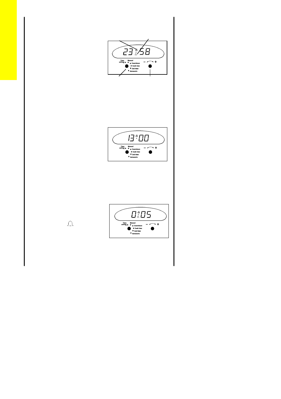 The electronic timer | Electrolux DDO60GA User Manual | Page 22 / 52