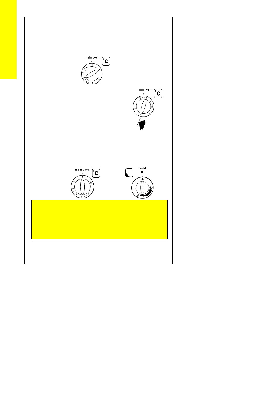 Main oven, Oven light, For your safety | Electrolux DDO60GA User Manual | Page 6 / 52