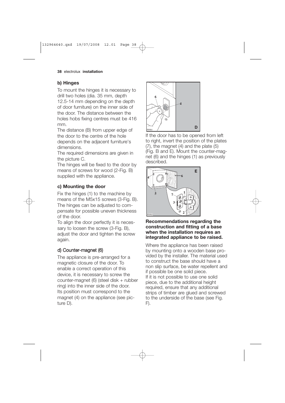 Electrolux EWG 14750 W User Manual | Page 38 / 44