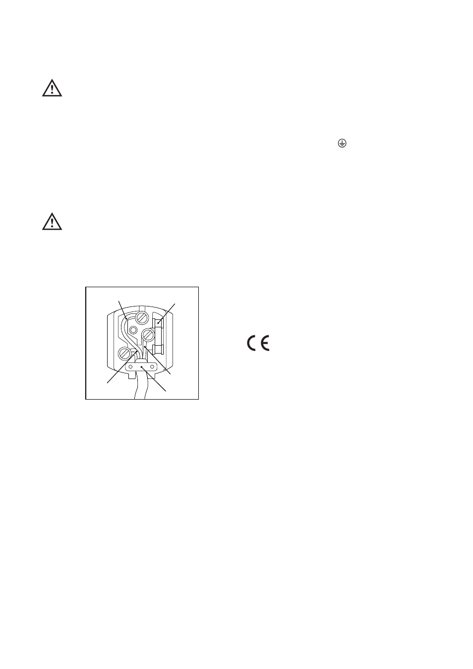 Electrical connection | Electrolux 2222 740-55 User Manual | Page 14 / 24