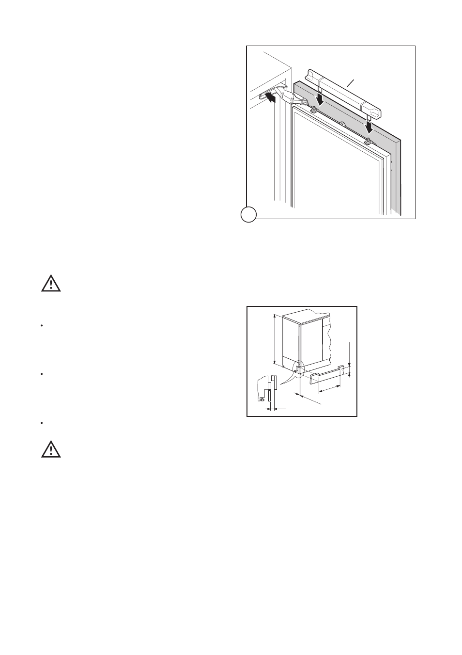 Fitting the plinth | Electrolux 2222 740-55 User Manual | Page 20 / 24