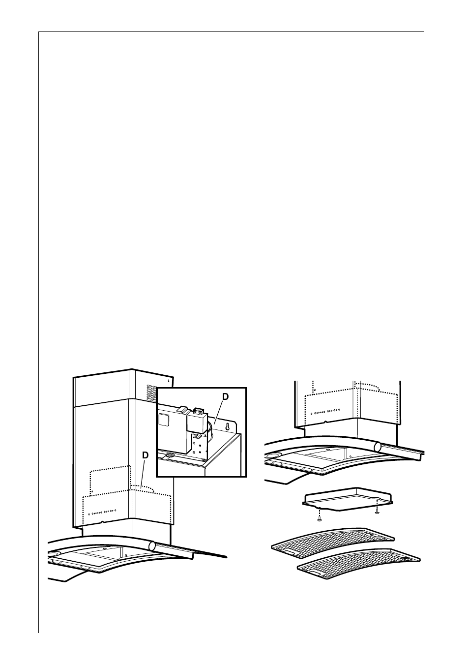 Description of the appliance, Extractor version | Electrolux CHDD 8694 User Manual | Page 6 / 20