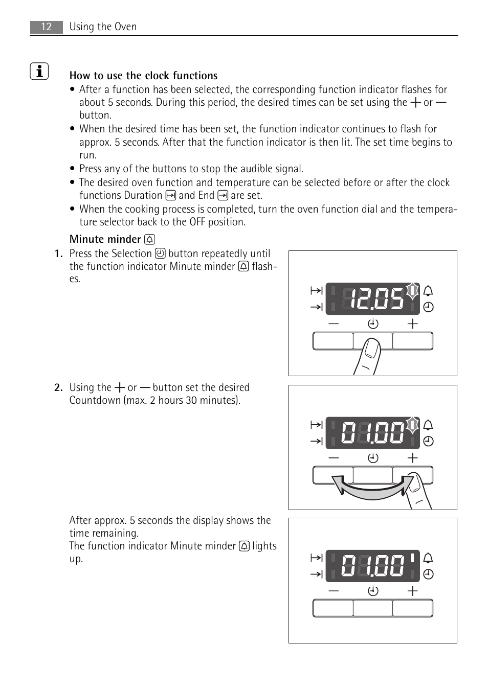 Electrolux E1101-5 User Manual | Page 12 / 40