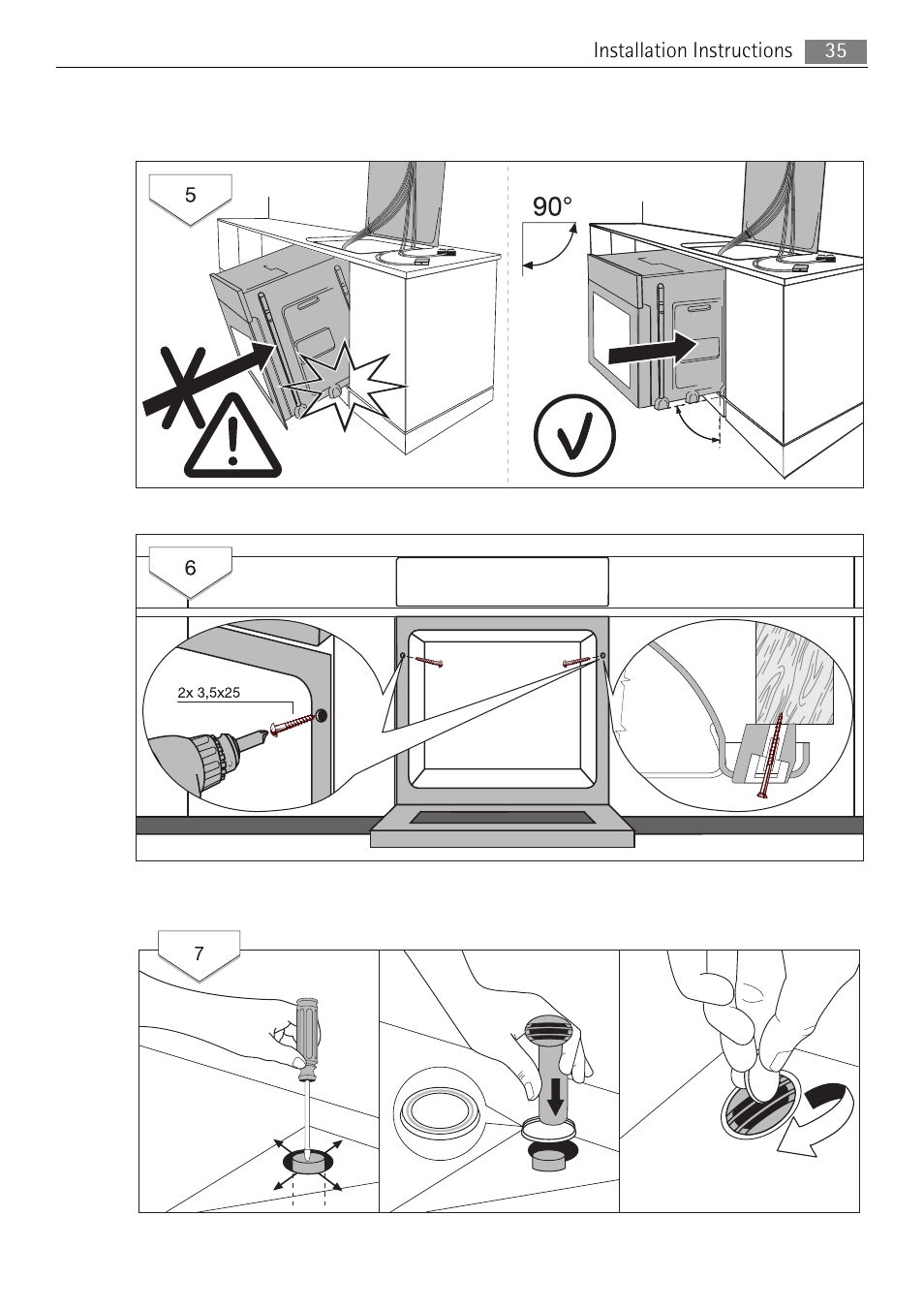 Electrolux E1101-5 User Manual | Page 35 / 40