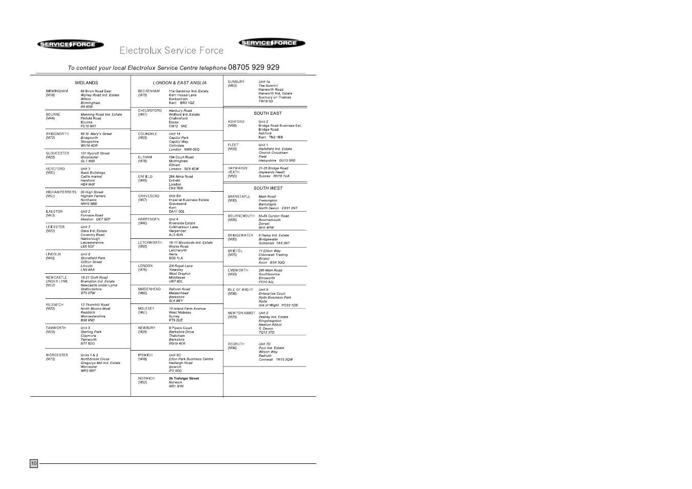 Electrolux EC 1109N User Manual | Page 10 / 12