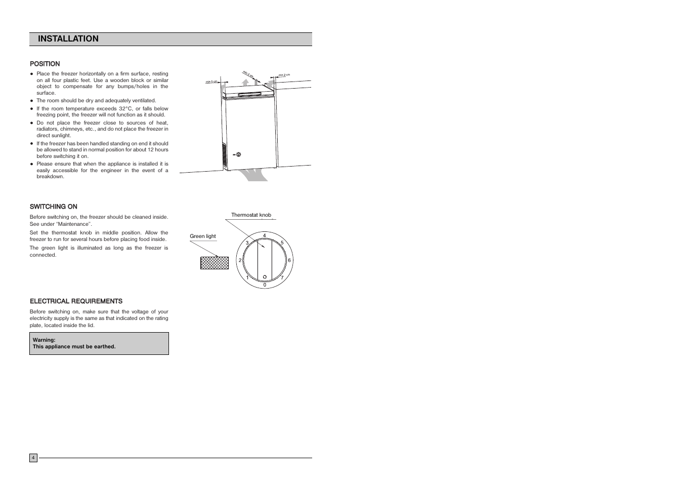 Electrolux EC 1109N User Manual | Page 4 / 12