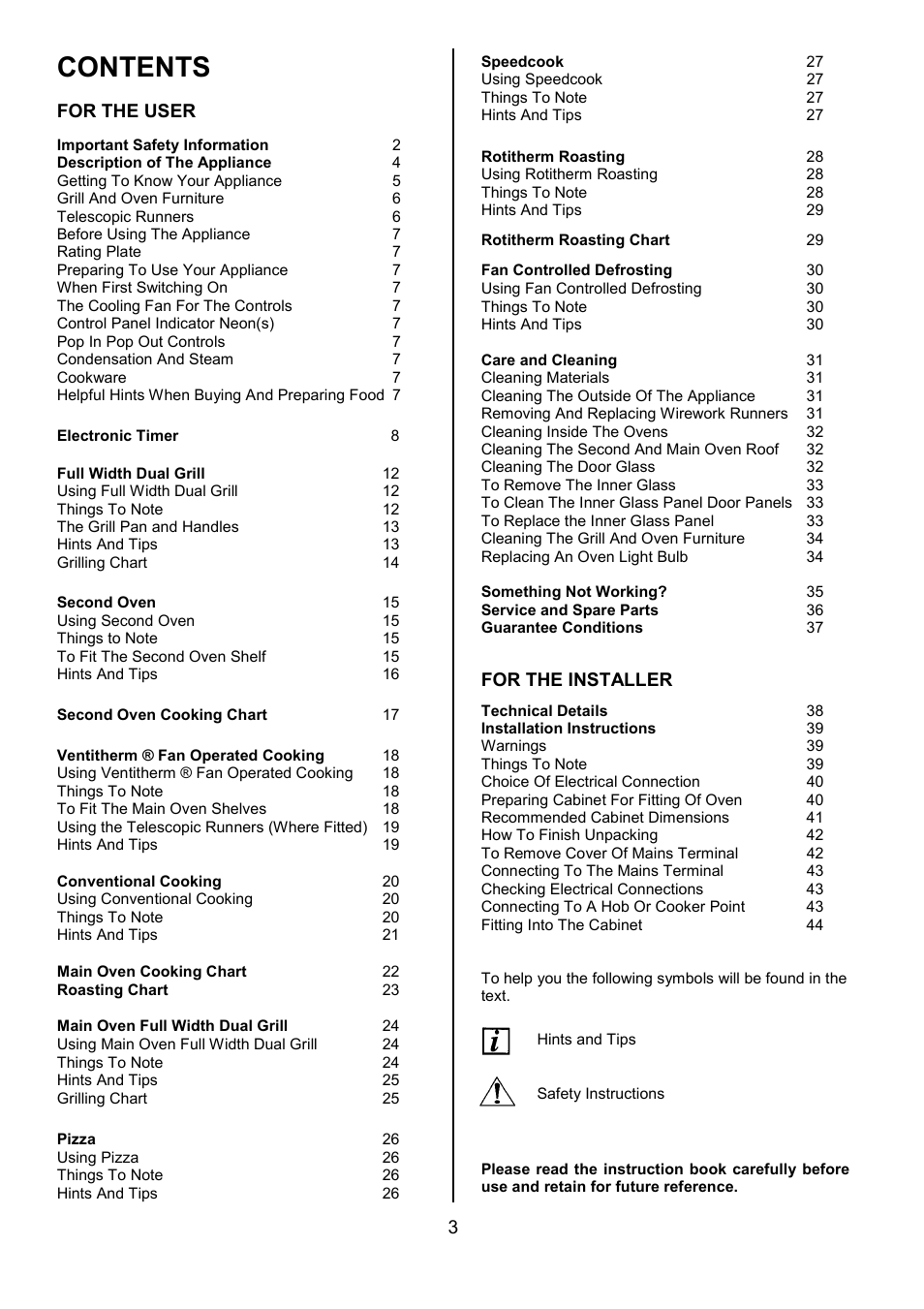 Electrolux D4101-4 User Manual | Page 3 / 48