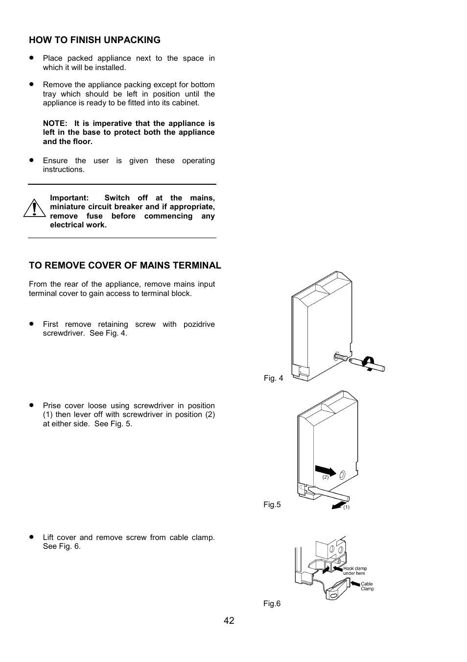 Electrolux D4101-4 User Manual | Page 42 / 48