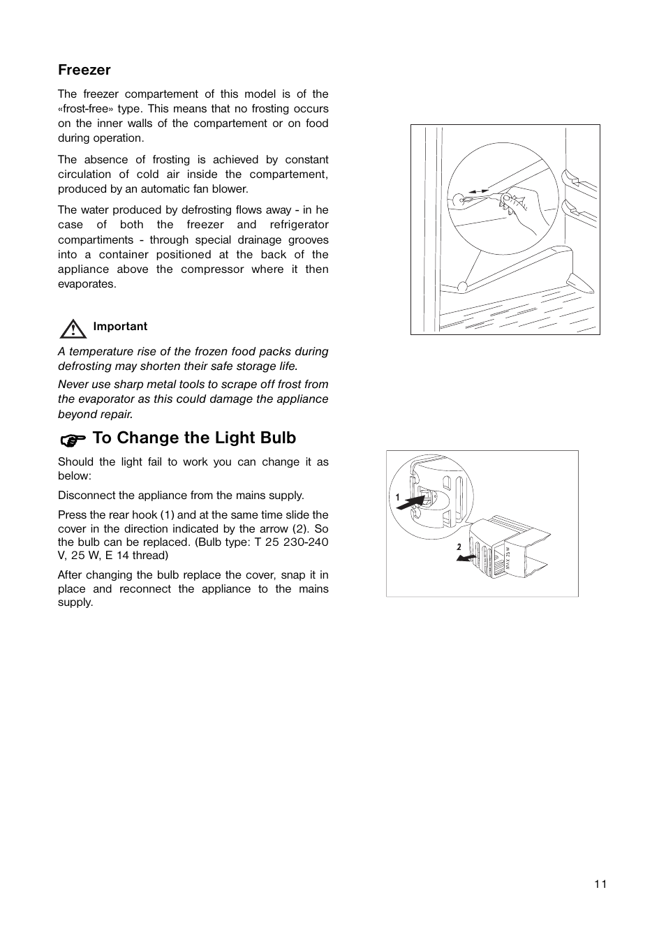 Electrolux ENB 3440 User Manual | Page 11 / 20