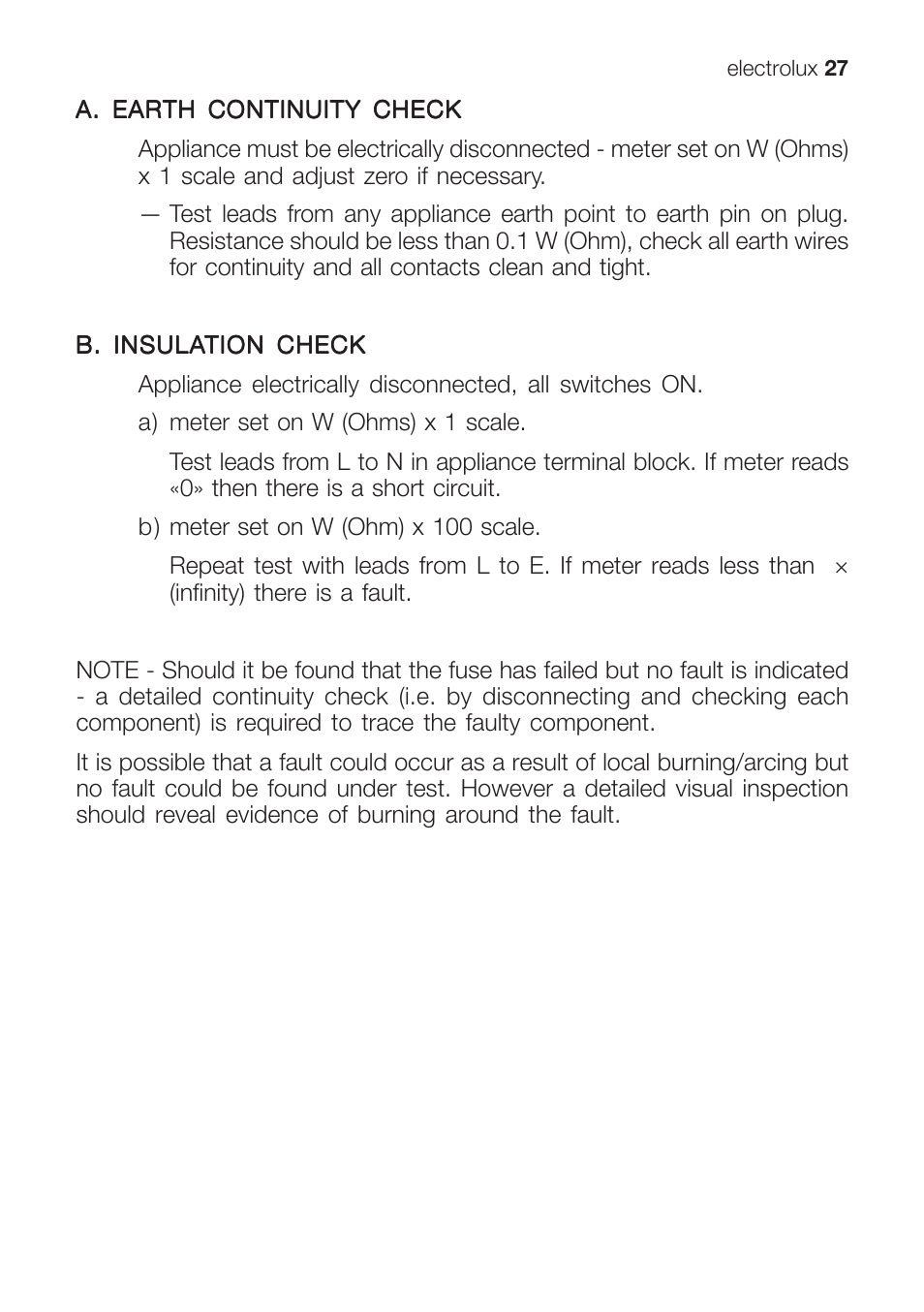 Electrolux U31216 EHG 7812 User Manual | Page 27 / 36