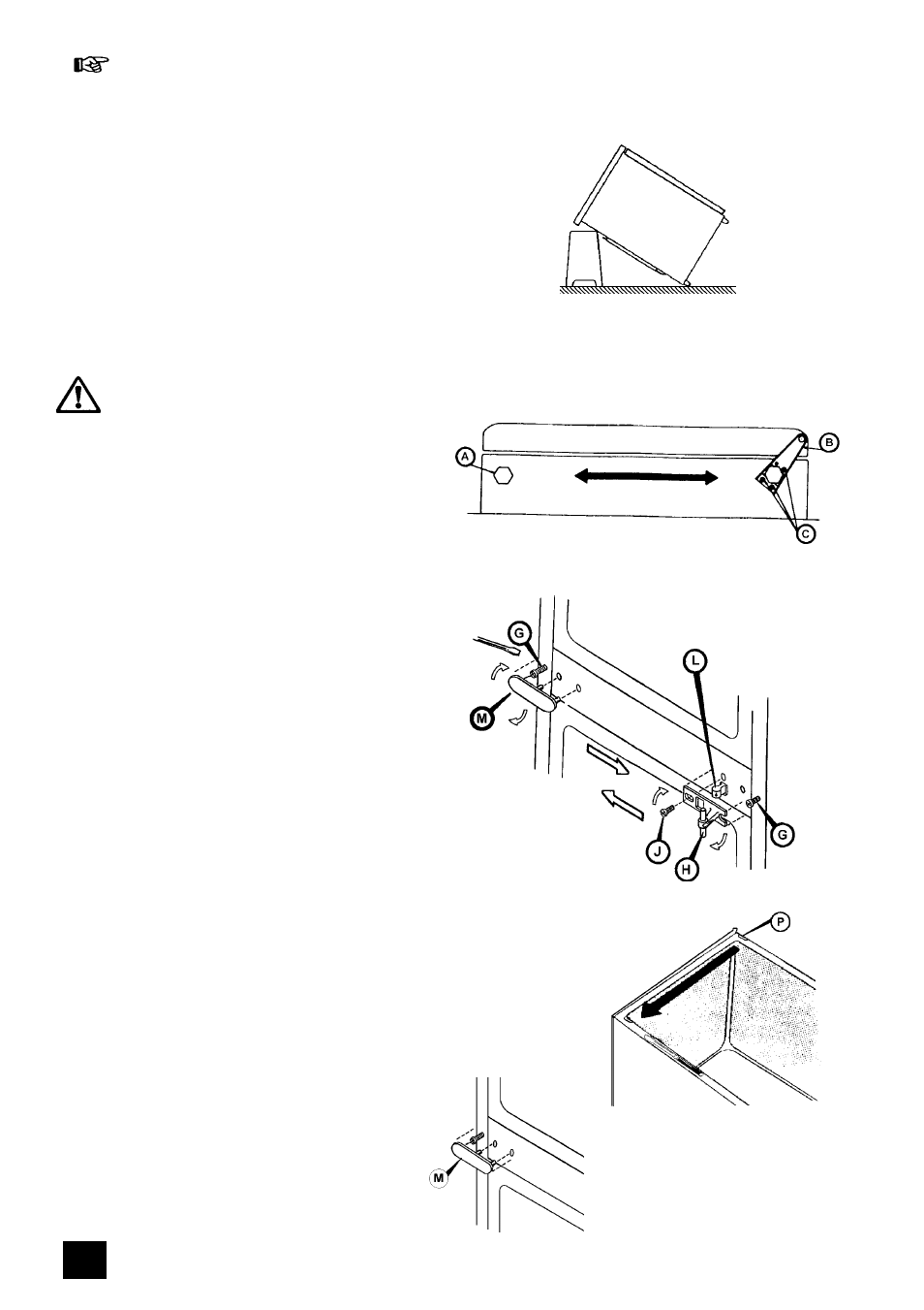 Door reversal | Electrolux ER 7656B User Manual | Page 20 / 24