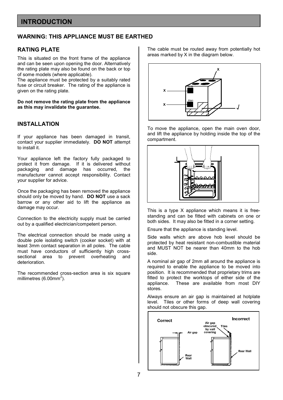 Introduction | Electrolux EK5361 User Manual | Page 7 / 28