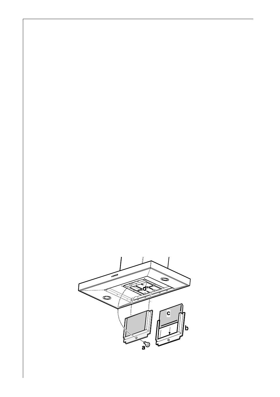 Charcoal filter | Electrolux 2460 D User Manual | Page 10 / 20