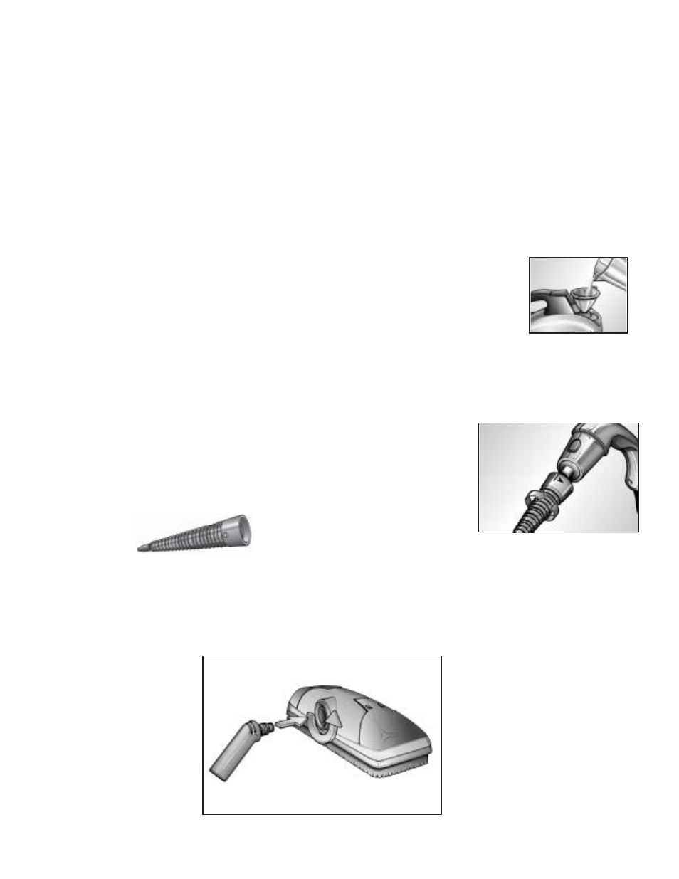 Attachments, How to assemble and use, Instructions for use | Electrolux MULTI-STEAMER Z370 User Manual | Page 6 / 12