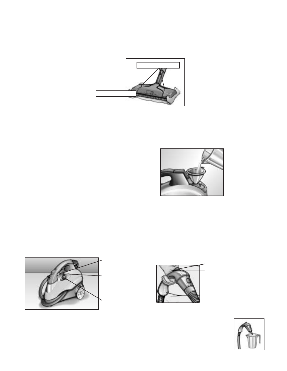 Filling the boiler tank before use, Turning on the appliance | Electrolux MULTI-STEAMER Z370 User Manual | Page 8 / 12