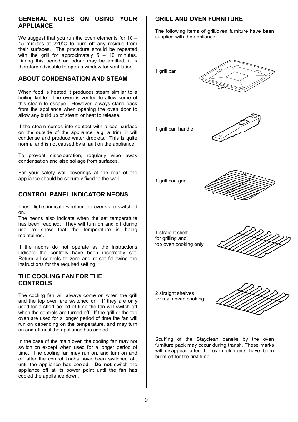 Electrolux SIE340 User Manual | Page 9 / 32