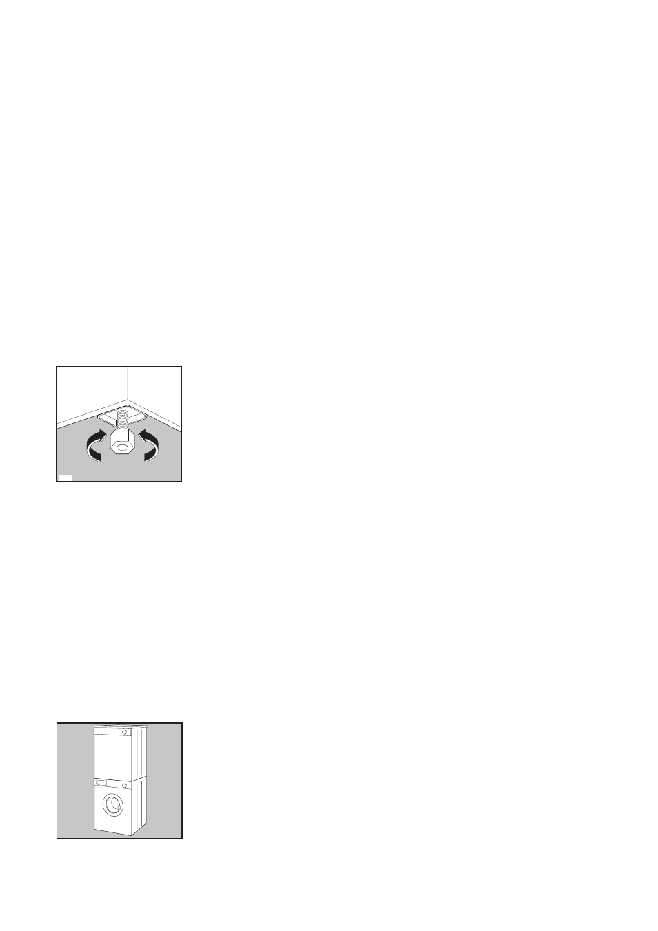 Positioning, Stacking kit | Electrolux TDC 1000 W User Manual | Page 15 / 18