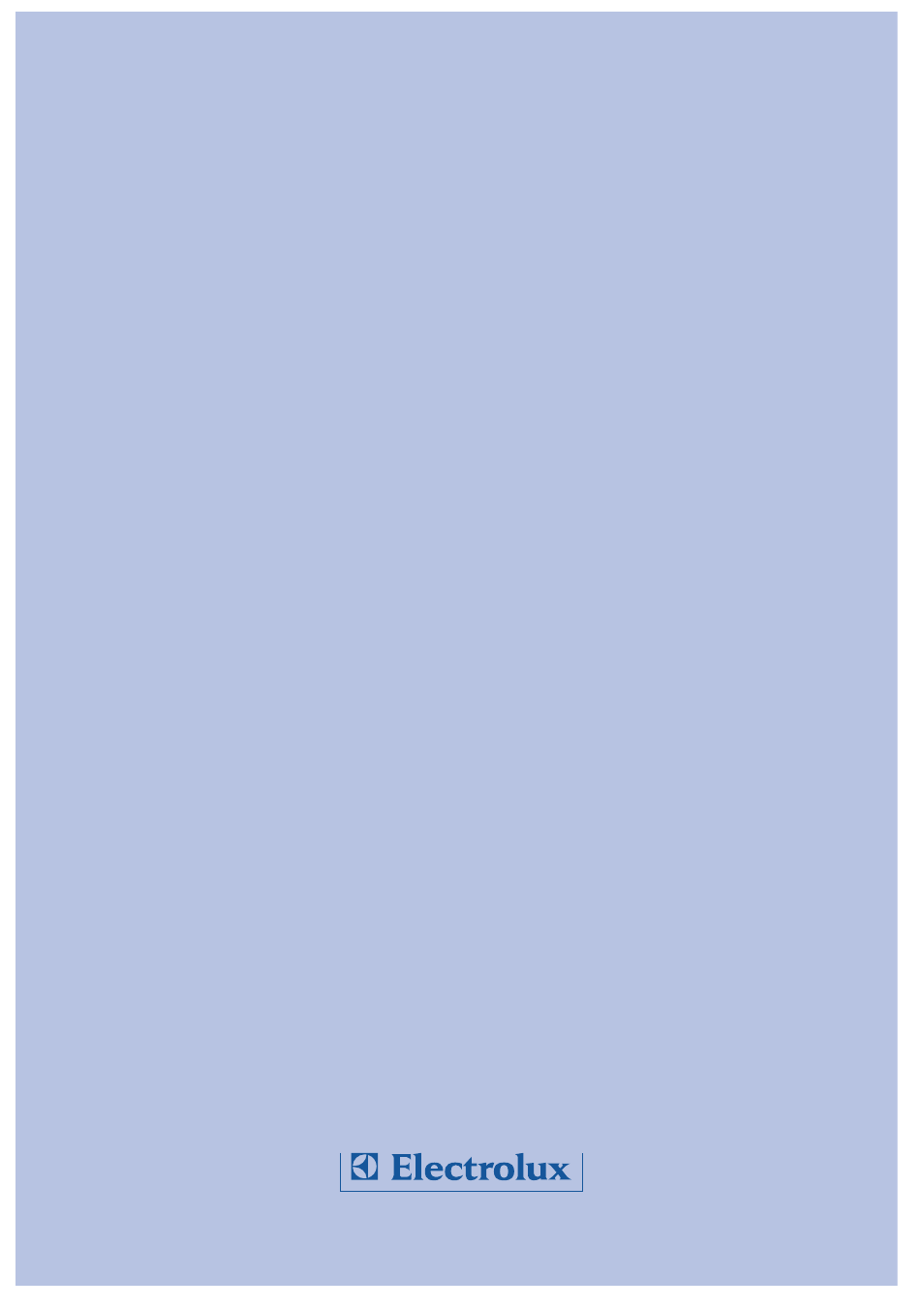Electrolux TDC 1000 W User Manual | Page 18 / 18
