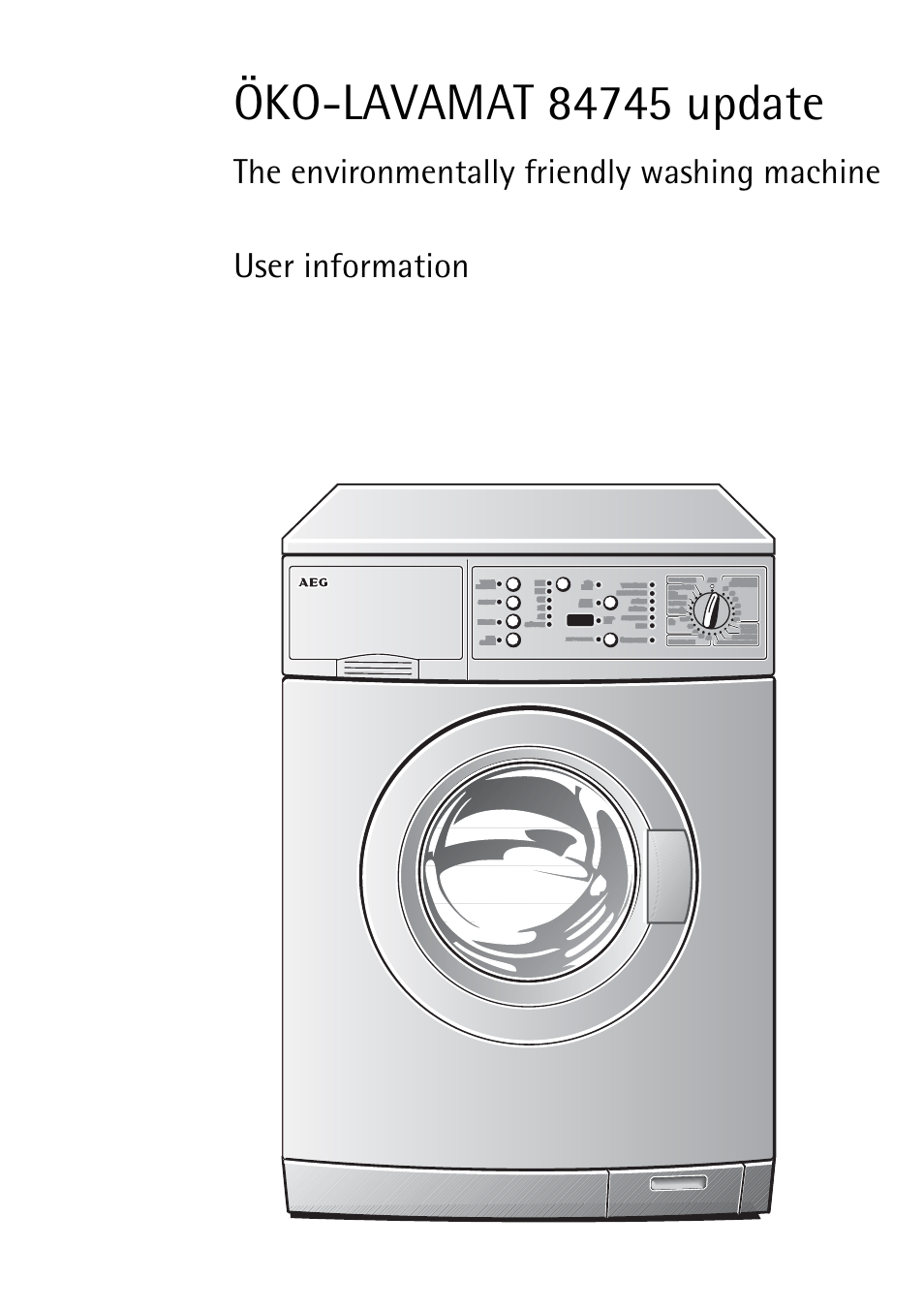 Electrolux LAVAMAT 84745 User Manual | 64 pages