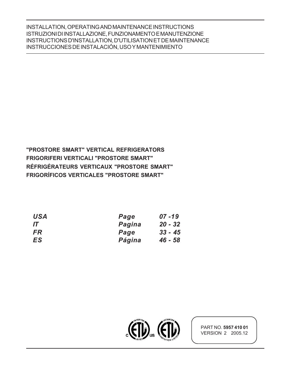 Electrolux 726673 User Manual | 19 pages